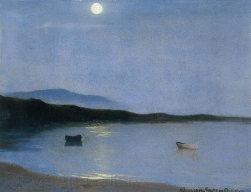 William Stott of Oldham Summer Moonlight Spain oil painting art